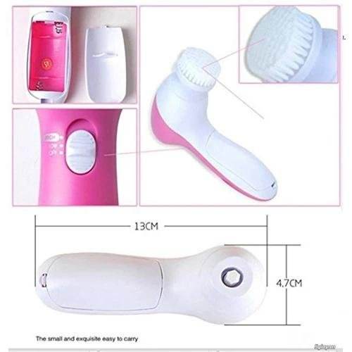 5-in-1 Smoothing Body & Facial Massager (Pink) - infinityexculsivestore.com