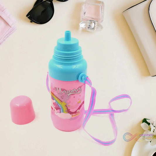 500ml Insulated Sports Water Bottle with Dori & Straw: Leakproof, BPA-Free, Kids - infinityexculsivestore.com