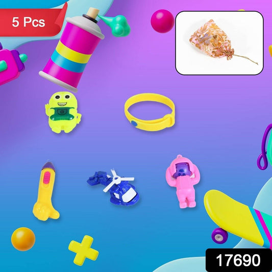 5Pc Toy Combo Kids Best Gift Set Combo Attractive & Unique Toy Combo 5Pc Colorful Toy Combo With Potli Bag - infinityexculsivestore.com