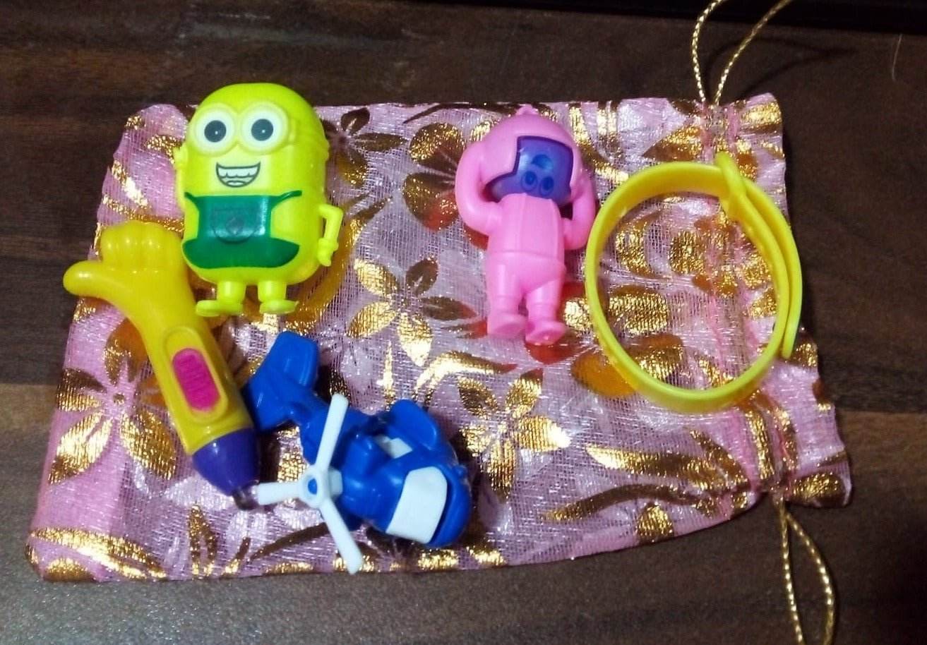 5Pc Toy Combo Kids Best Gift Set Combo Attractive & Unique Toy Combo 5Pc Colorful Toy Combo With Potli Bag - infinityexculsivestore.com