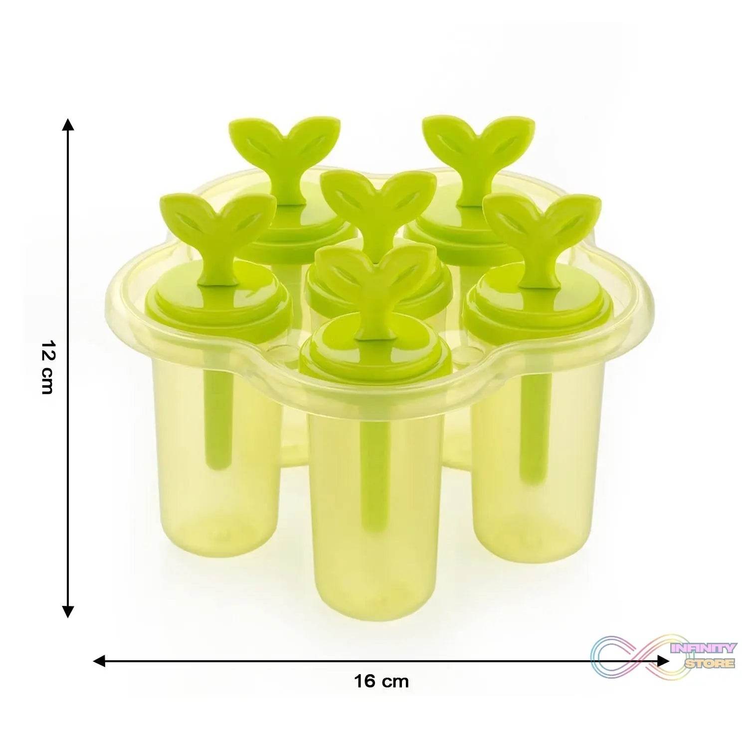 6 Cavity Ice Candy Maker For Making Ice Candies And All Easily. - infinityexculsivestore.com