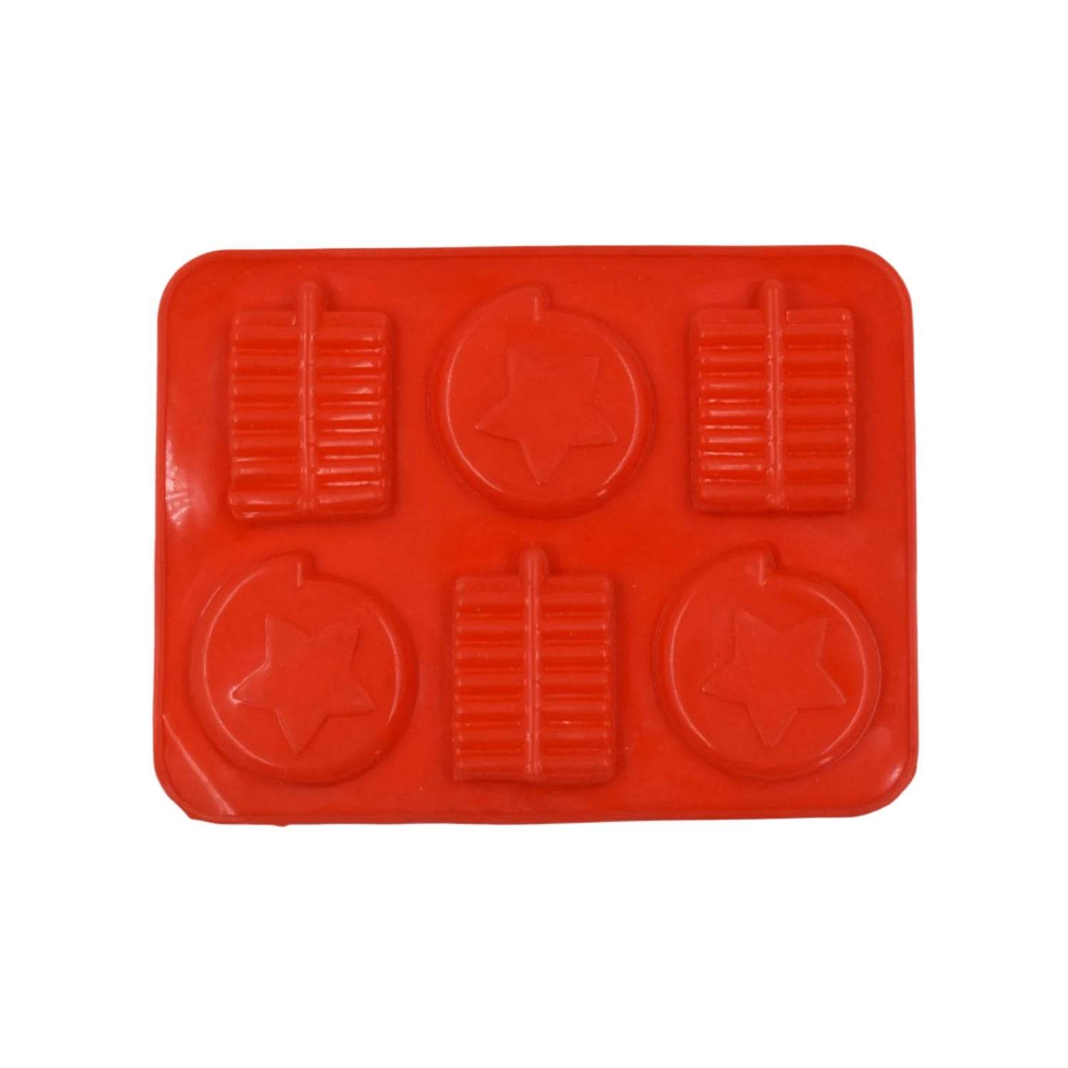 6 Cavity Silicone Mold Tray: Perfect for Chocolates, Cakes & More! - infinityexculsivestore.com
