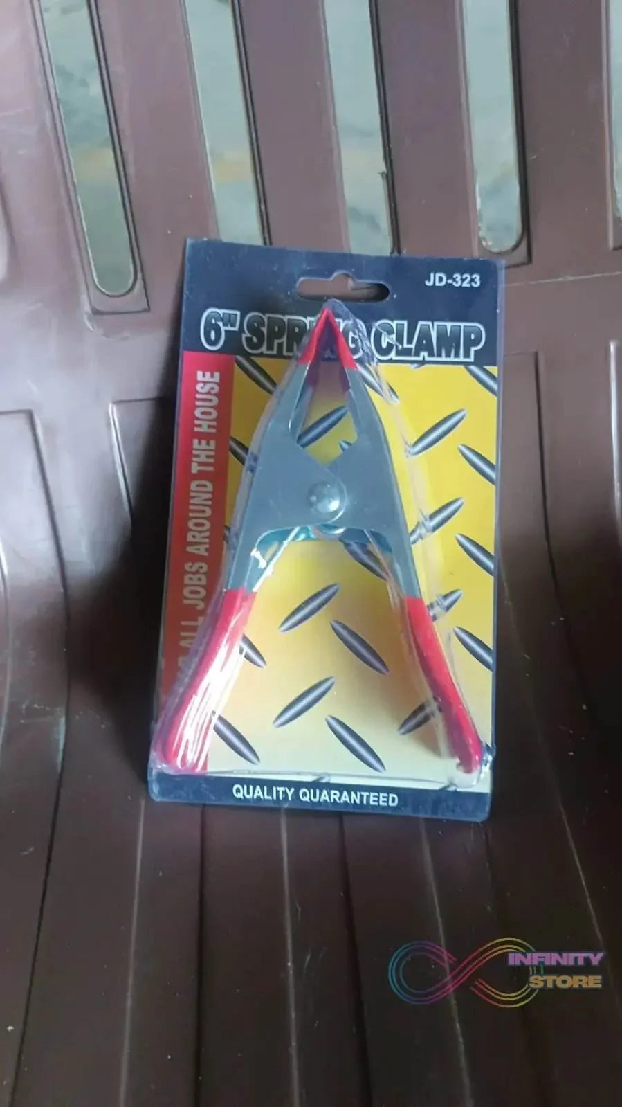 6 Inch Spring Clamps Heavy Duty Spring Metal Spring (1 Pc) - infinityexculsivestore.com