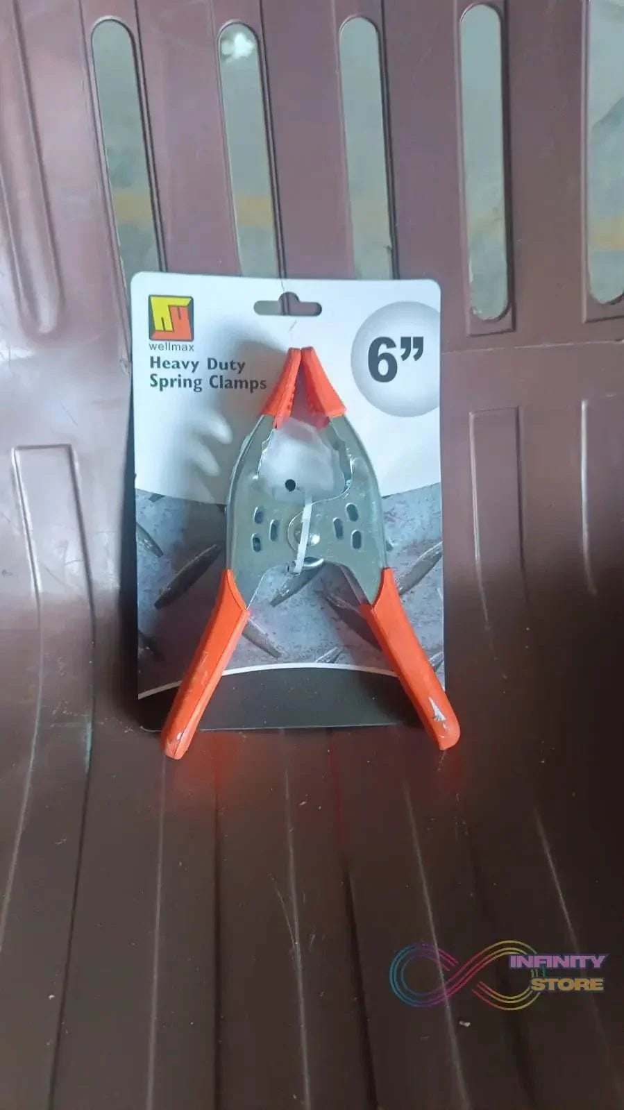 6 Inch Spring Clamps, Heavy Duty Spring Metal Spring Clamps (1 Pc) - infinityexculsivestore.com