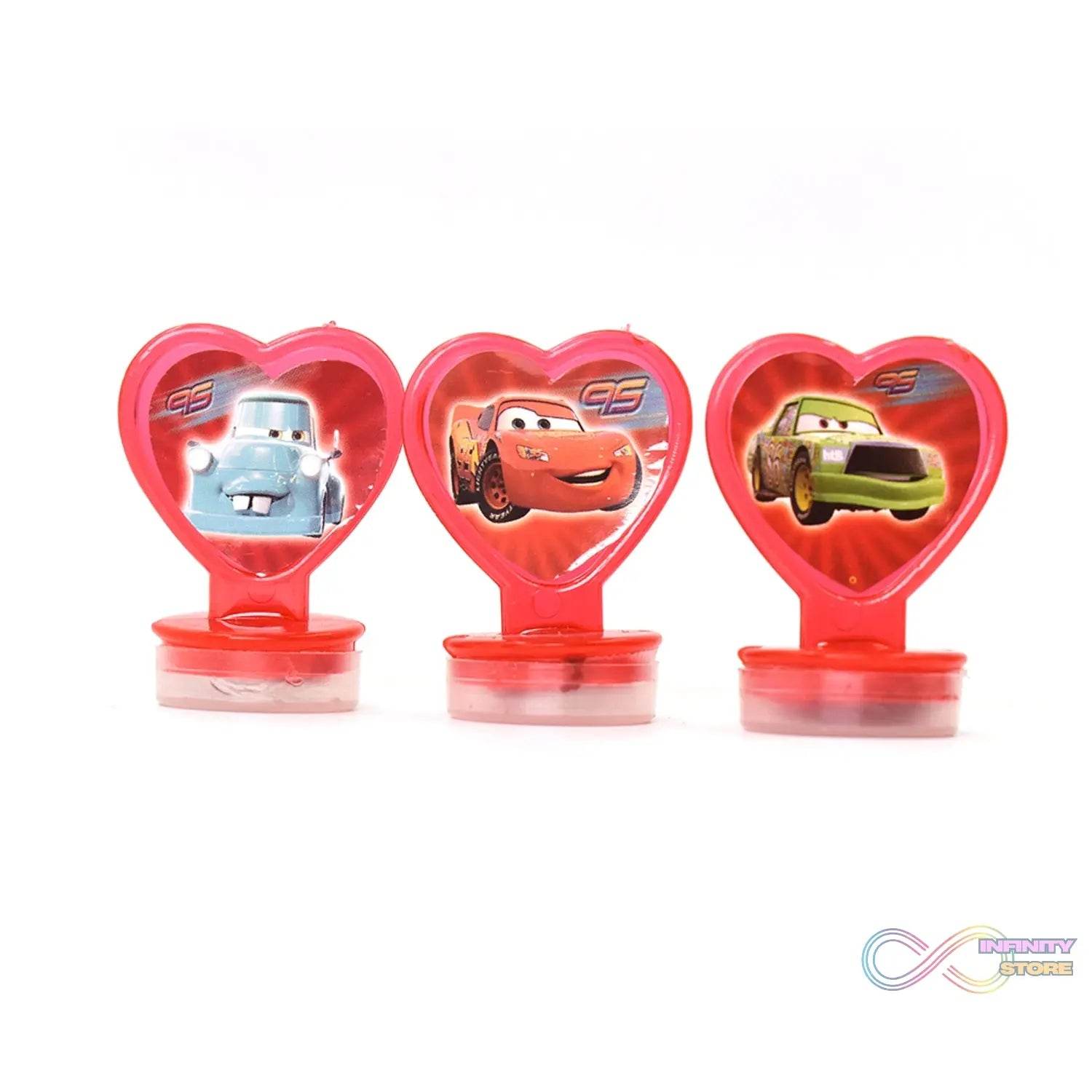 6 Pc Car Stamp Set used in all types of household places by kids and children’s for playing purposes. - infinityexculsivestore.com