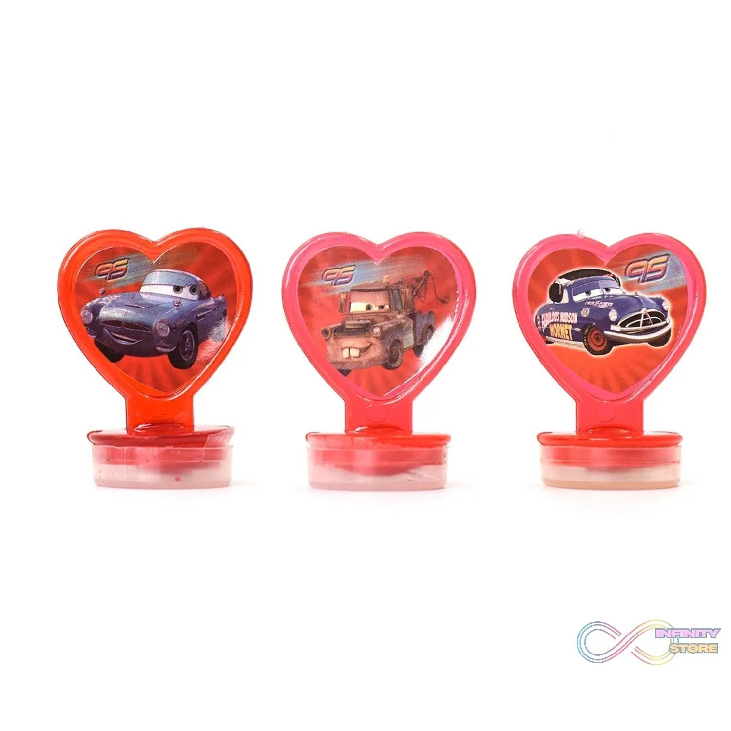 6 Pc Car Stamp Set used in all types of household places by kids and children’s for playing purposes. - infinityexculsivestore.com