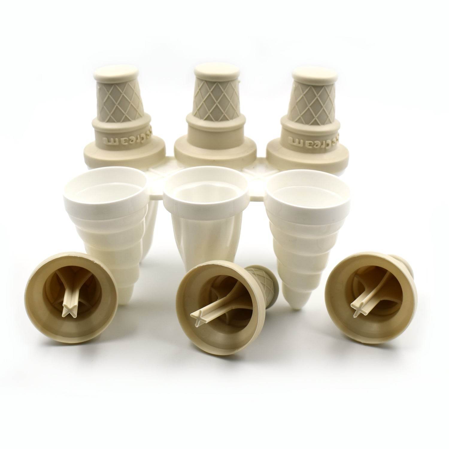 6 Pc ice candy maker Ice Cream Mold used for making ice-creams in all kinds of places including restaurants and ice-cream parlours etc. - infinityexculsivestore.com