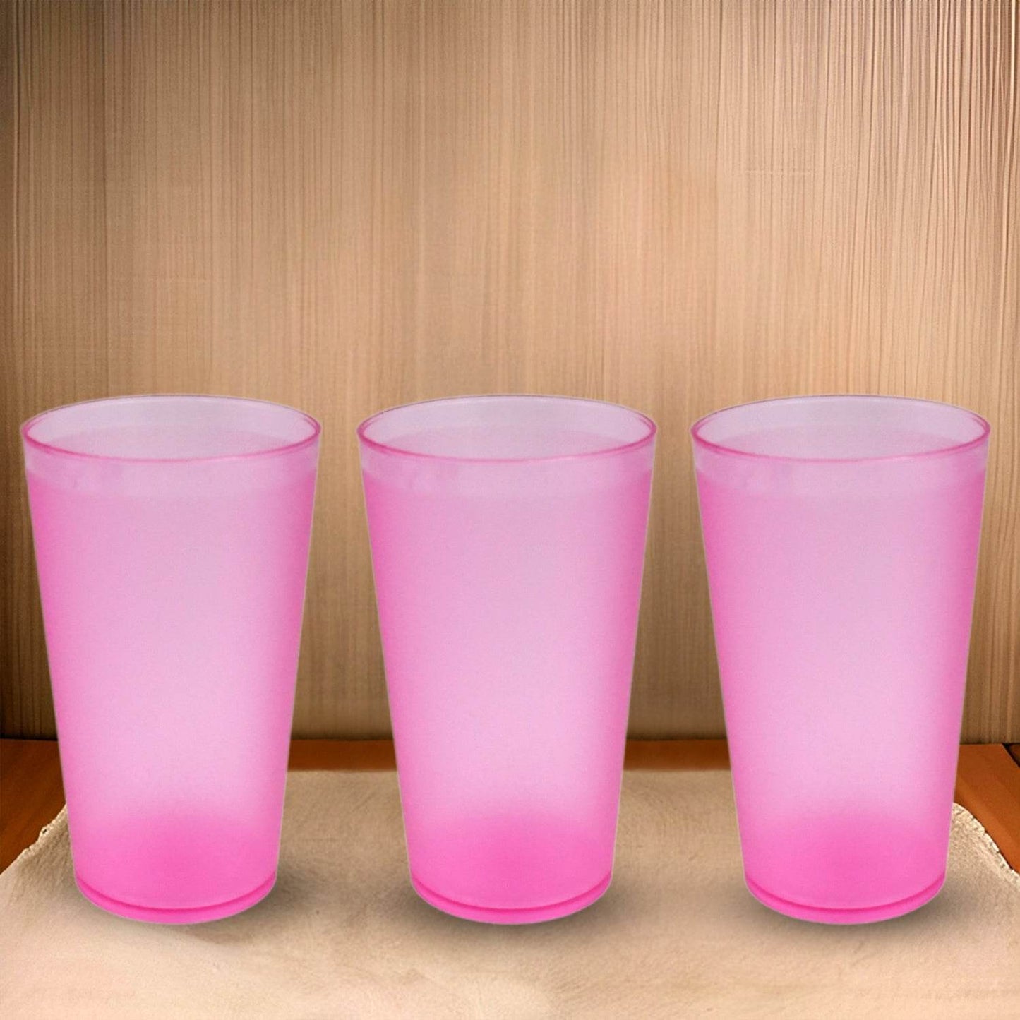 6 Pcs Large Glass used in all kinds of kitchen and official purposes for drinking water and beverages etc. - infinityexculsivestore.com