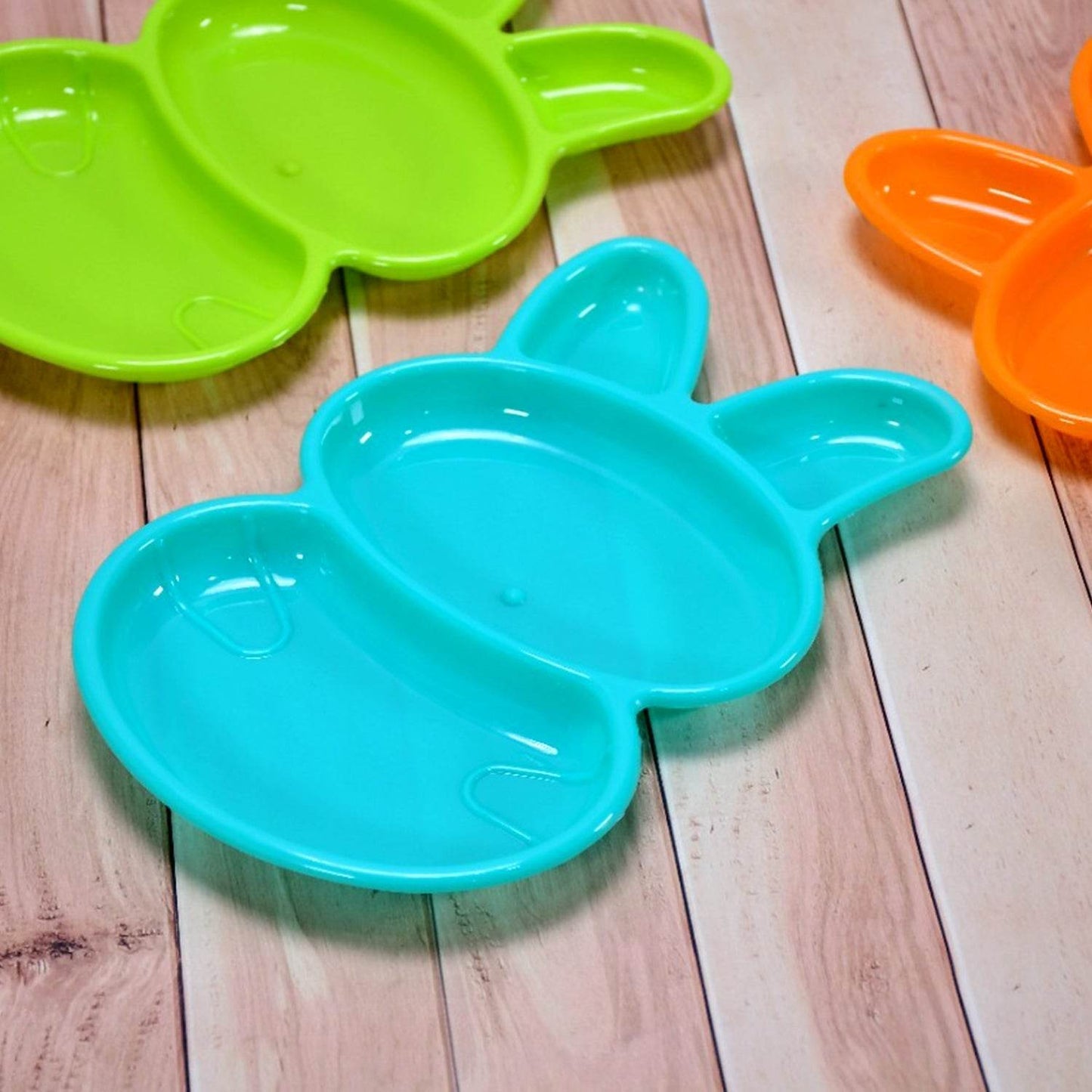6 - Piece Rabbit Shape Dish Set for Kids (Multicolor) - infinityexculsivestore.com