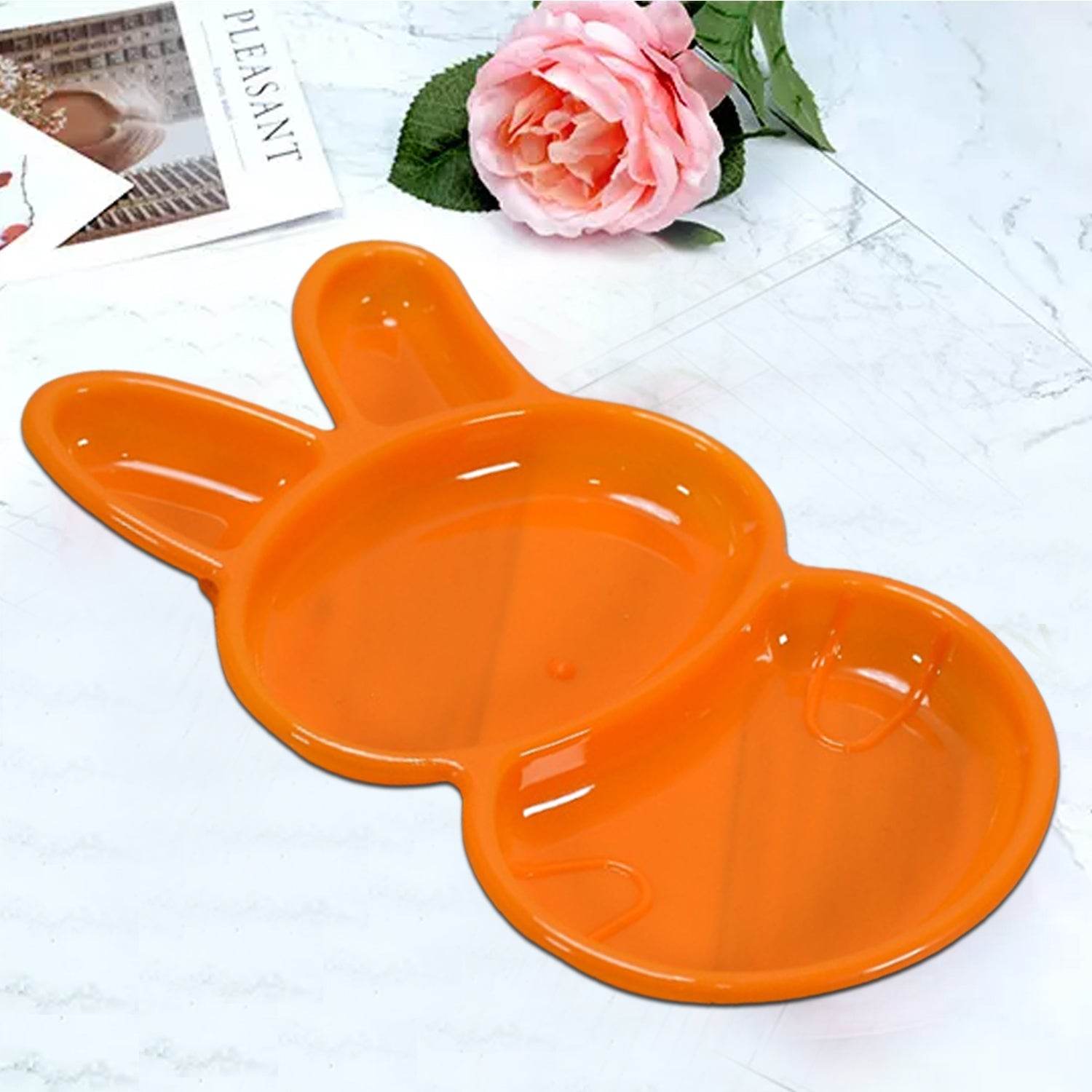 6 - Piece Rabbit Shape Dish Set for Kids (Multicolor) - infinityexculsivestore.com