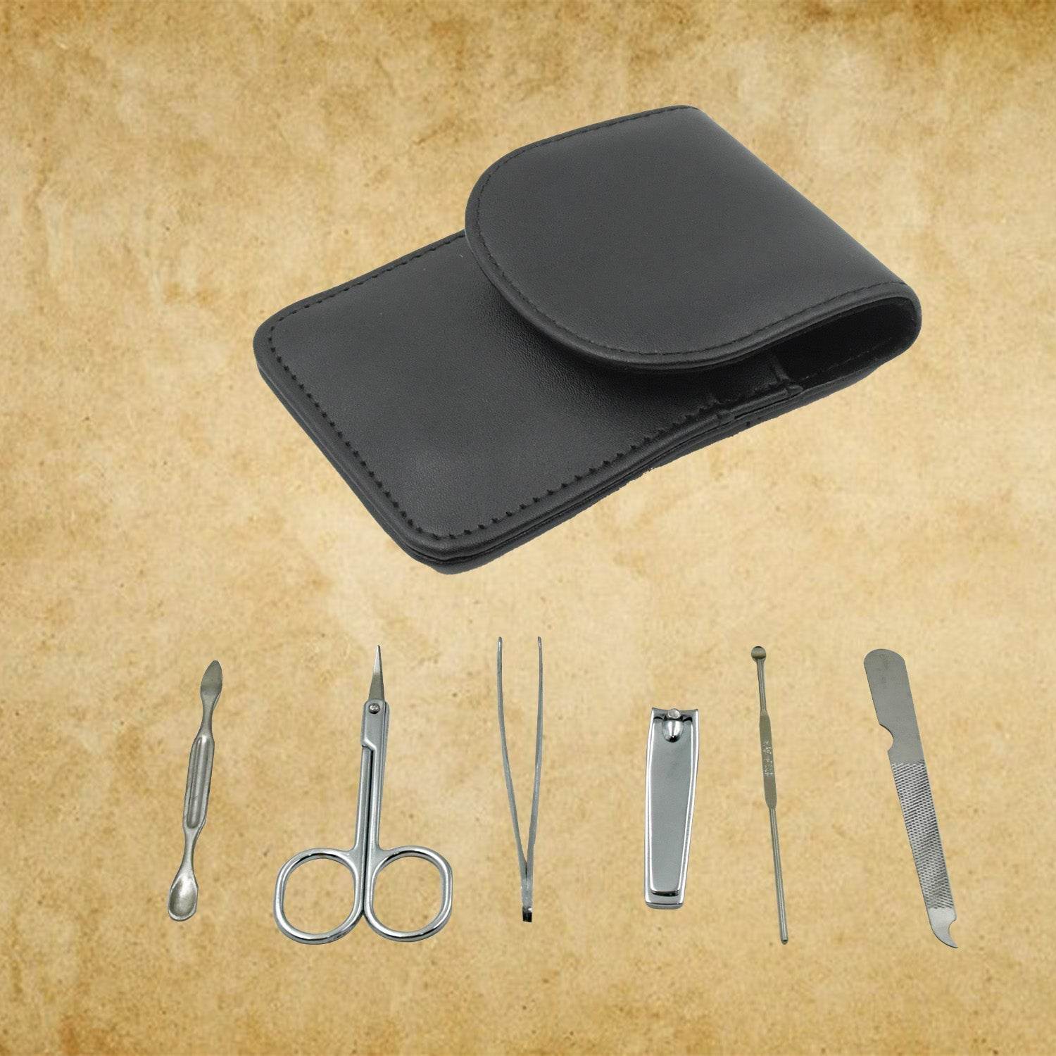 6-in-1 Professional Nail Care Kit: Clippers, Scissors & More Nail cutter (Travel or Home) - infinityexculsivestore.com
