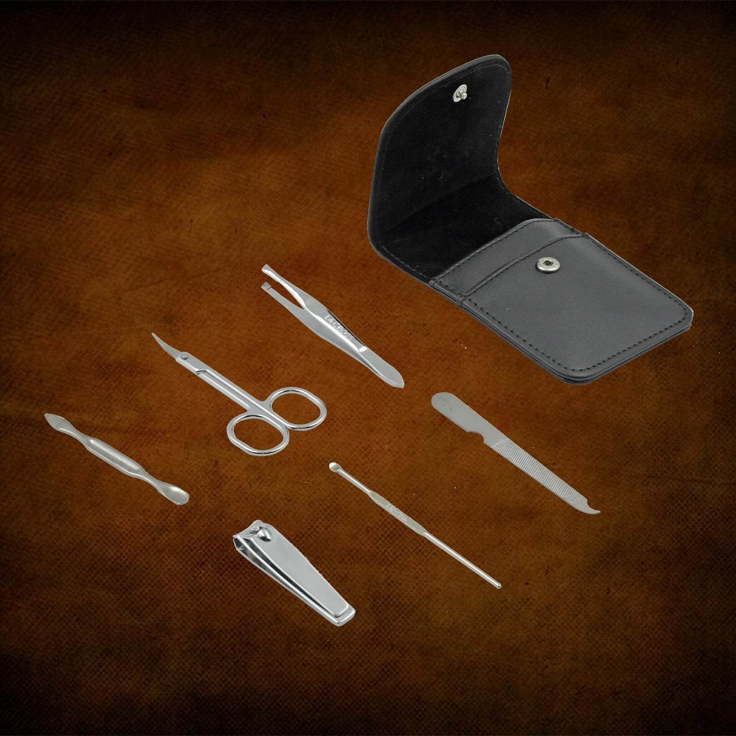 6-in-1 Professional Nail Care Kit: Clippers, Scissors & More Nail cutter (Travel or Home) - infinityexculsivestore.com