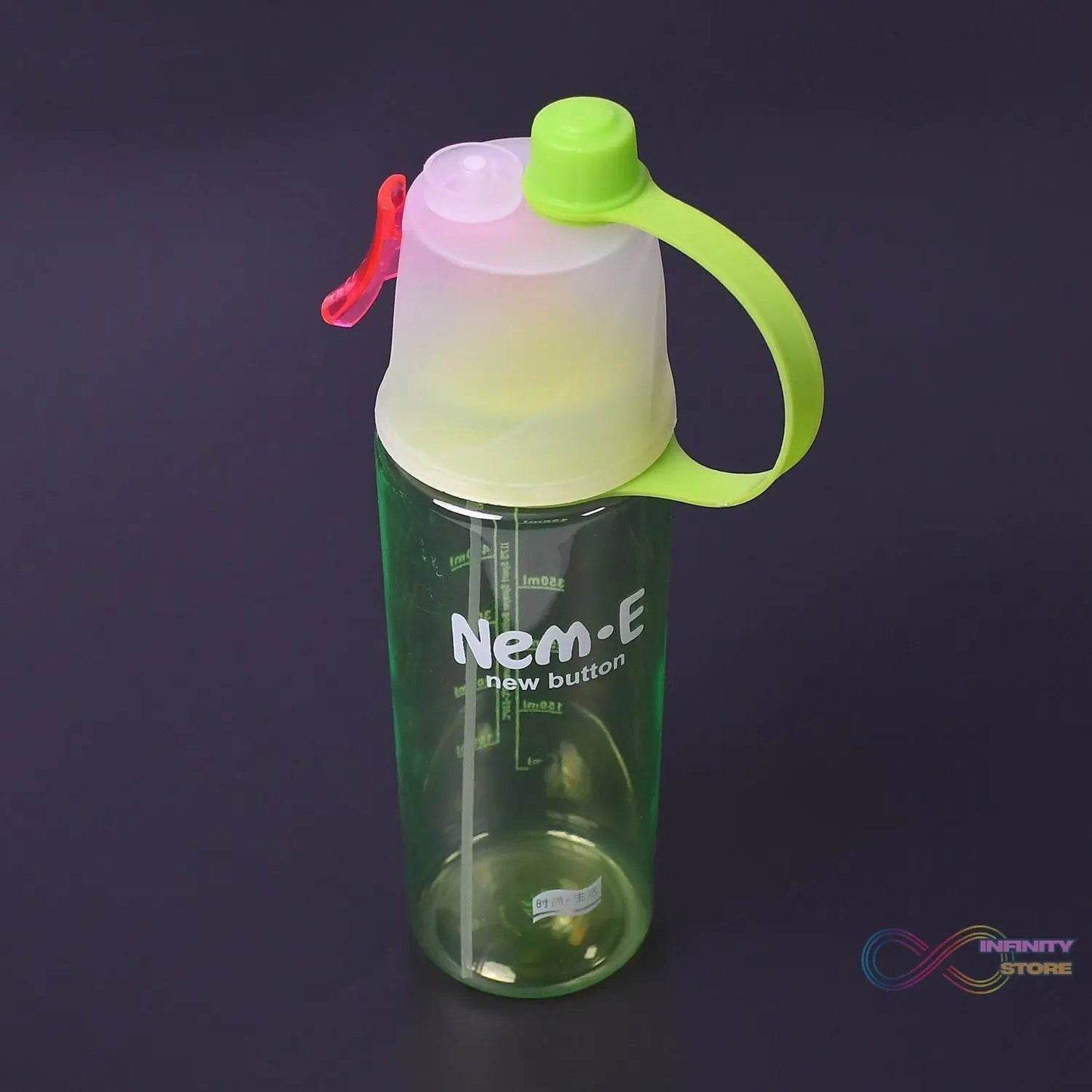 600ml BPA Free Sports Spray Water Bottle for Gym, Cycling & Hiking - infinityexculsivestore.com