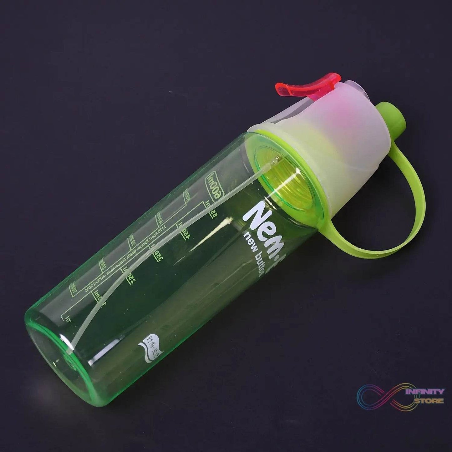 600ml BPA Free Sports Spray Water Bottle for Gym, Cycling & Hiking - infinityexculsivestore.com