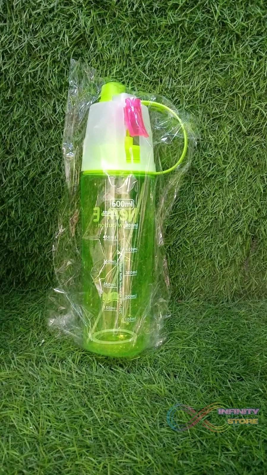 600ml BPA Free Sports Spray Water Bottle for Gym, Cycling & Hiking - infinityexculsivestore.com
