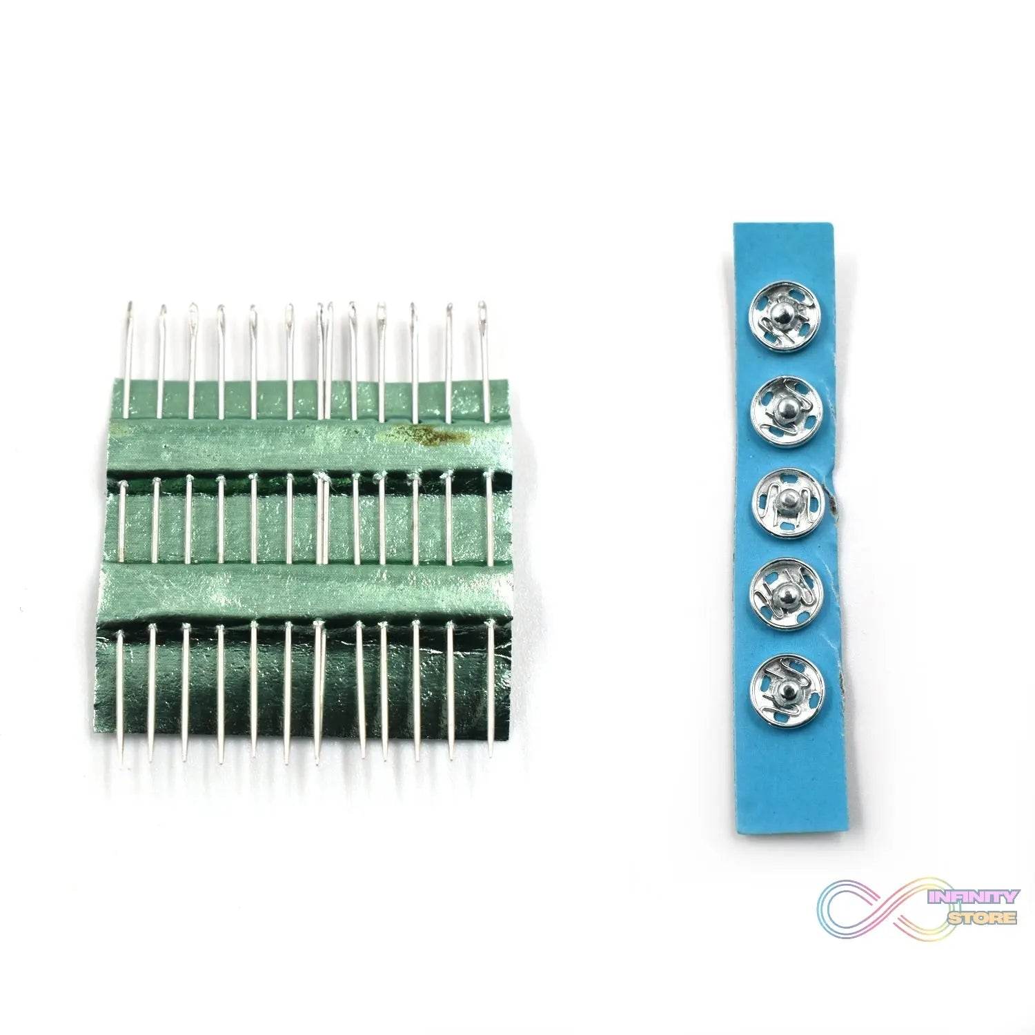 62 Pc Sewing Set used for sewing of clothes and fabrics including all home purposes. - infinityexculsivestore.com