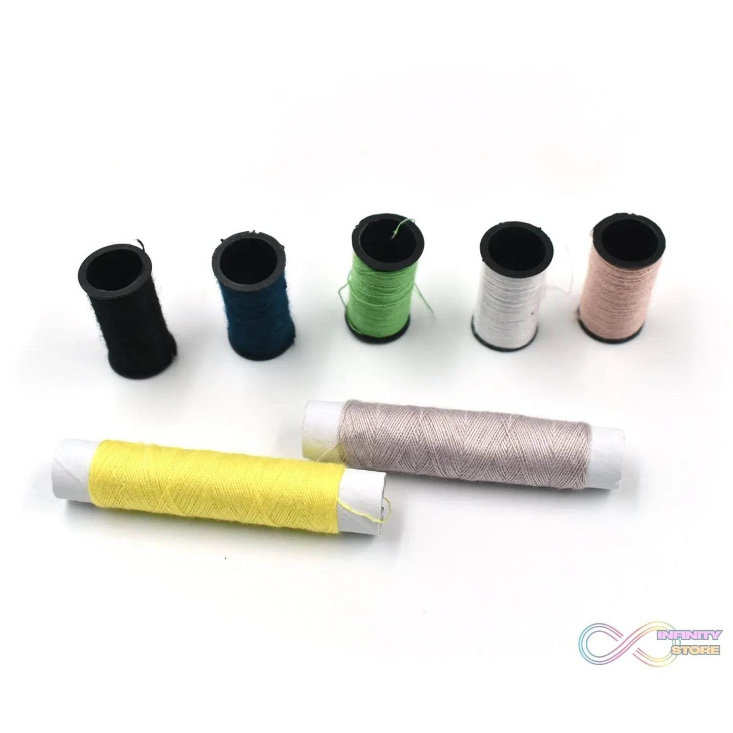 62 Pc Sewing Set used for sewing of clothes and fabrics including all home purposes. - infinityexculsivestore.com