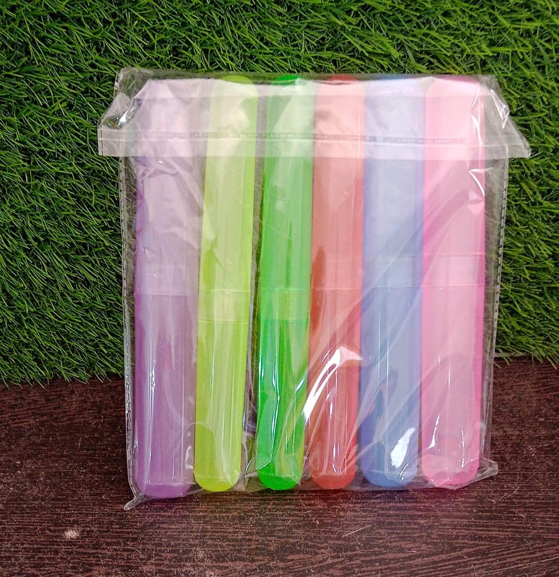 6Pc Plastic Toothbrush Cover, Anti Bacterial Toothbrush Container- Tooth Brush Travel Covers, Case, Holder, Cases - infinityexculsivestore.com