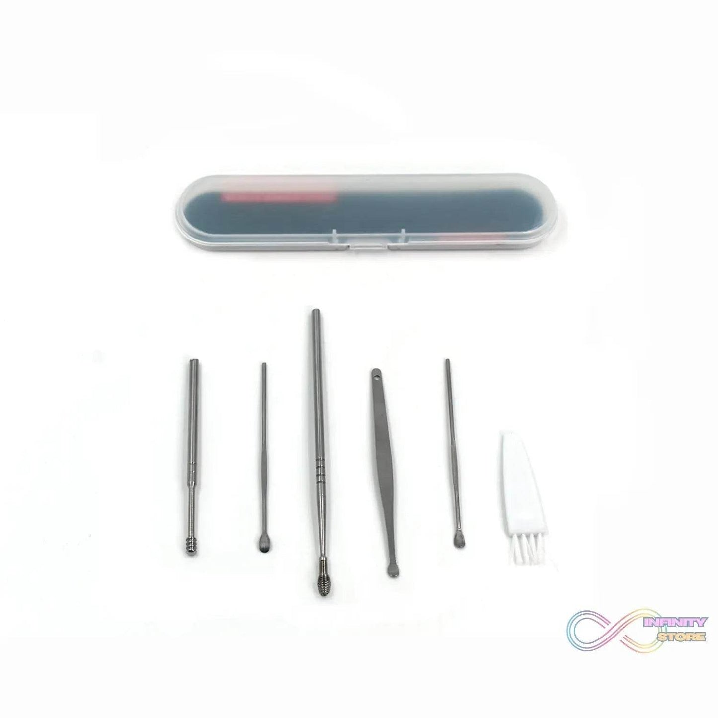 6Pcs Earwax Removal Kit | Ear Cleansing Tool Set | Ear Curette Ear Wax Remover Tool - infinityexculsivestore.com