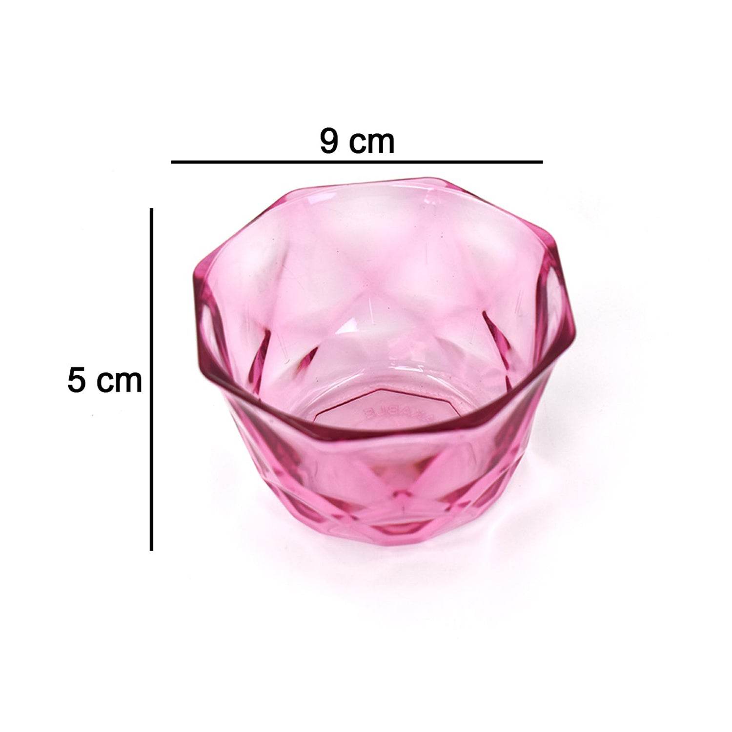 6pc Diamond shape ice cream bowl set - infinityexculsivestore.com
