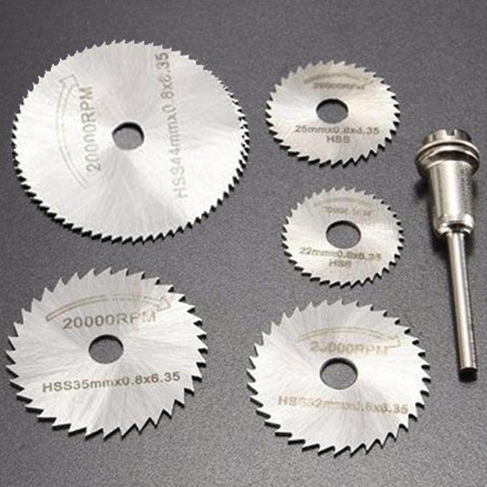 6pcs Metal HSS Circular Saw Blade Set Cutting Discs for Rotary Tool - infinityexculsivestore.com