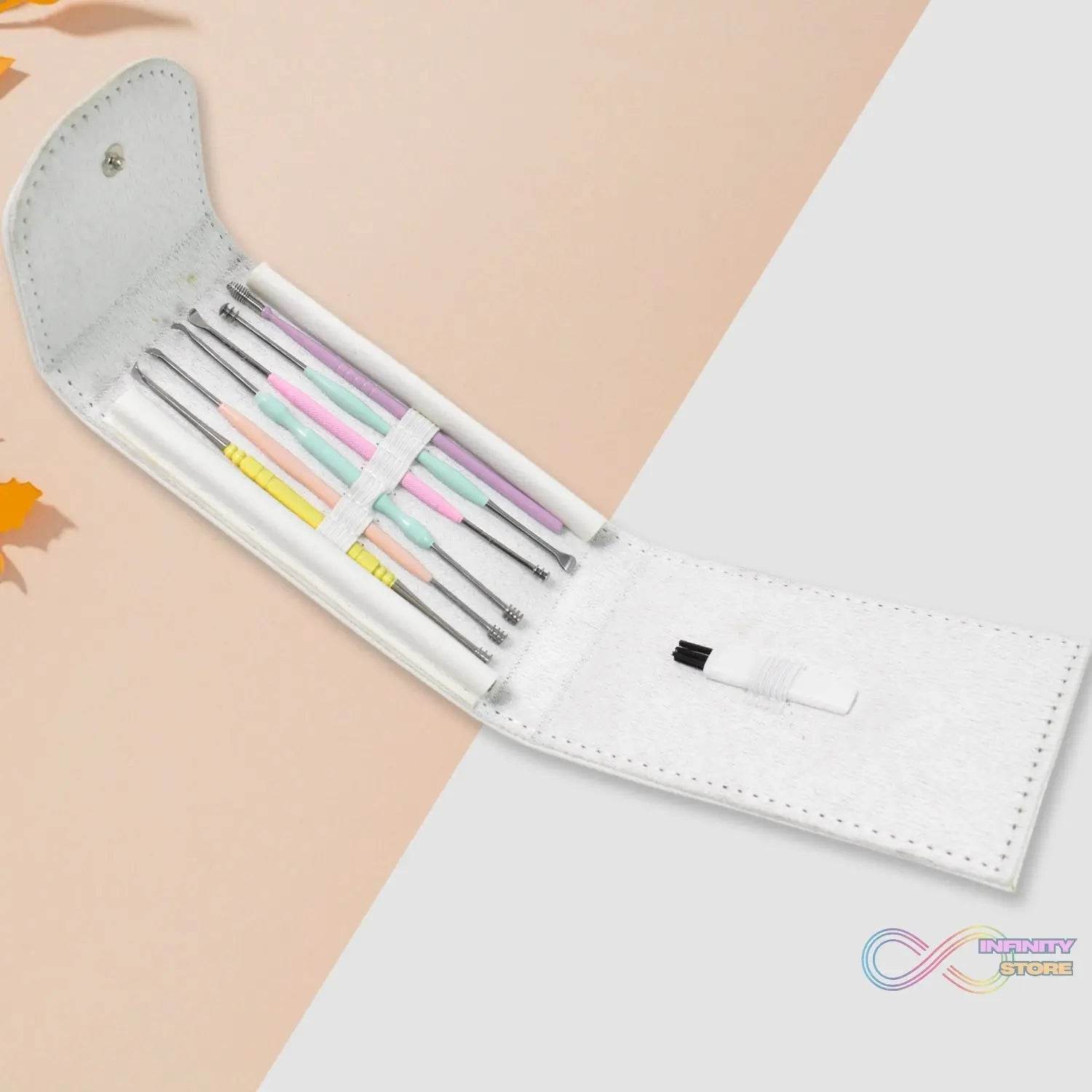 7 Pcs Earwax Removal Kit | Ear Cleansing Tool Set - infinityexculsivestore.com