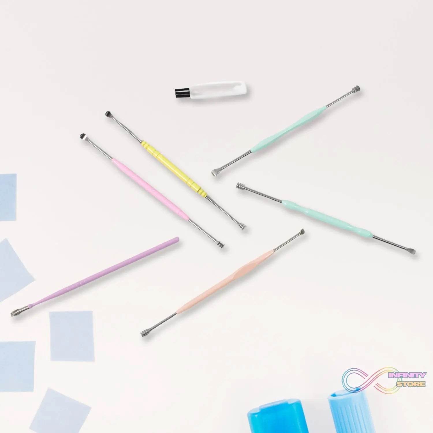 7 Pcs Earwax Removal Kit | Ear Cleansing Tool Set - infinityexculsivestore.com