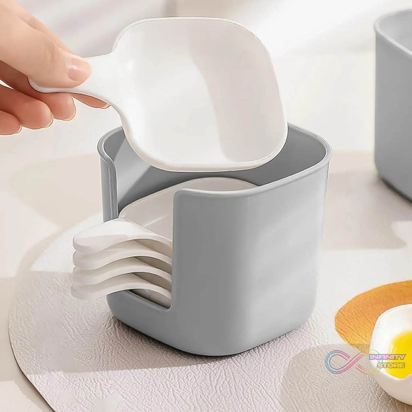 7 in 1 Side Dish Dip Bowl Set with Handle Mini Dipping Bowls (7 Pcs Set) - infinityexculsivestore.com