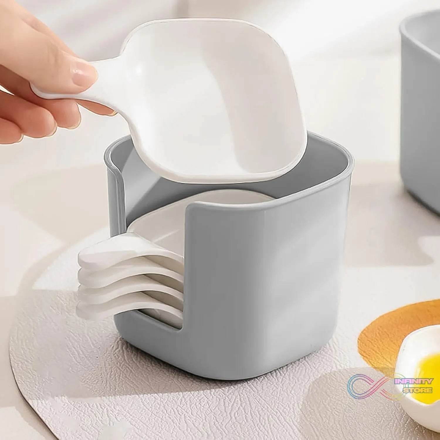 7 in 1 Side Dish Dip Bowl Set with Handle Mini Dipping Bowls (7 Pcs Set) - infinityexculsivestore.com