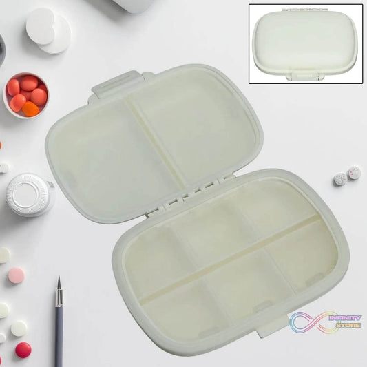 8 Compartment Medicine Divider Box (1 Pc) - infinityexculsivestore.com