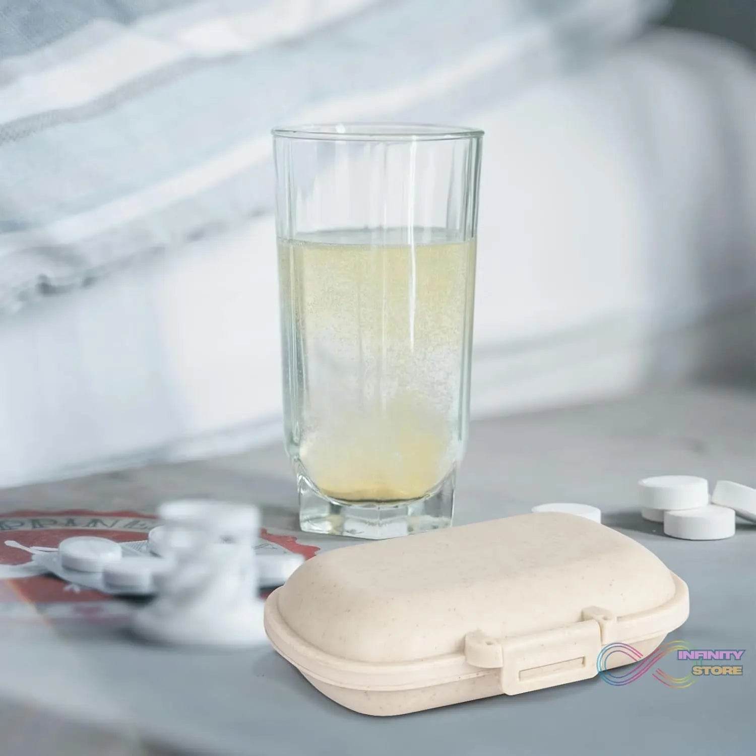 8 Compartment Medicine Divider Box (1 Pc) - infinityexculsivestore.com