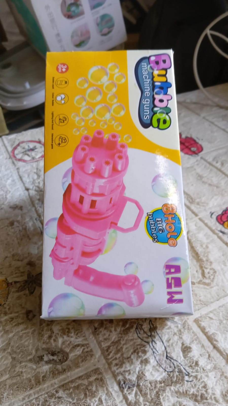 8-Hole battery operated Bubbles Gun Toys for Boys and Girls - infinityexculsivestore.com