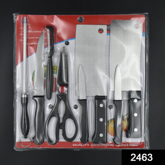 8 Piece Kitchen Knife Set for Kitchen - infinityexculsivestore.com