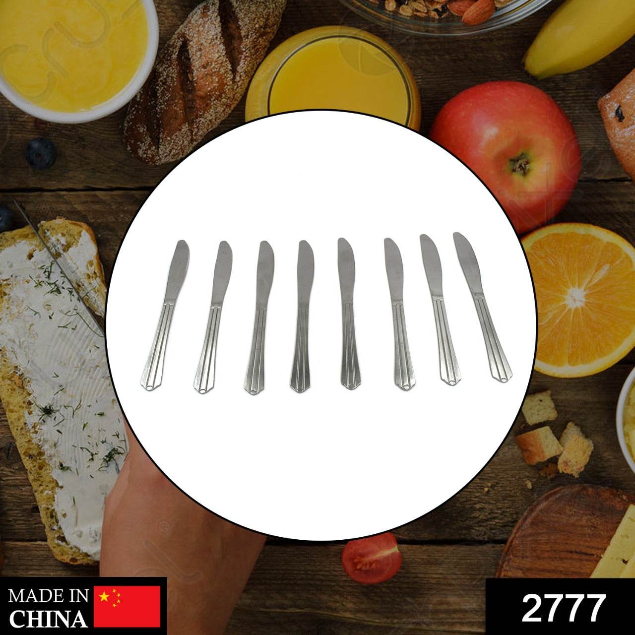 8 Pieces Dinner Knife Cutlery Set Used for Salad sandwich and Portable to be Taken for Outing or Picnic - infinityexculsivestore.com