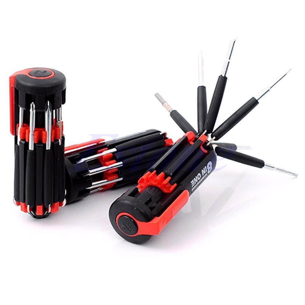8 in 1 Multi-Function Screwdriver Kit with LED Portable Torch - infinityexculsivestore.com