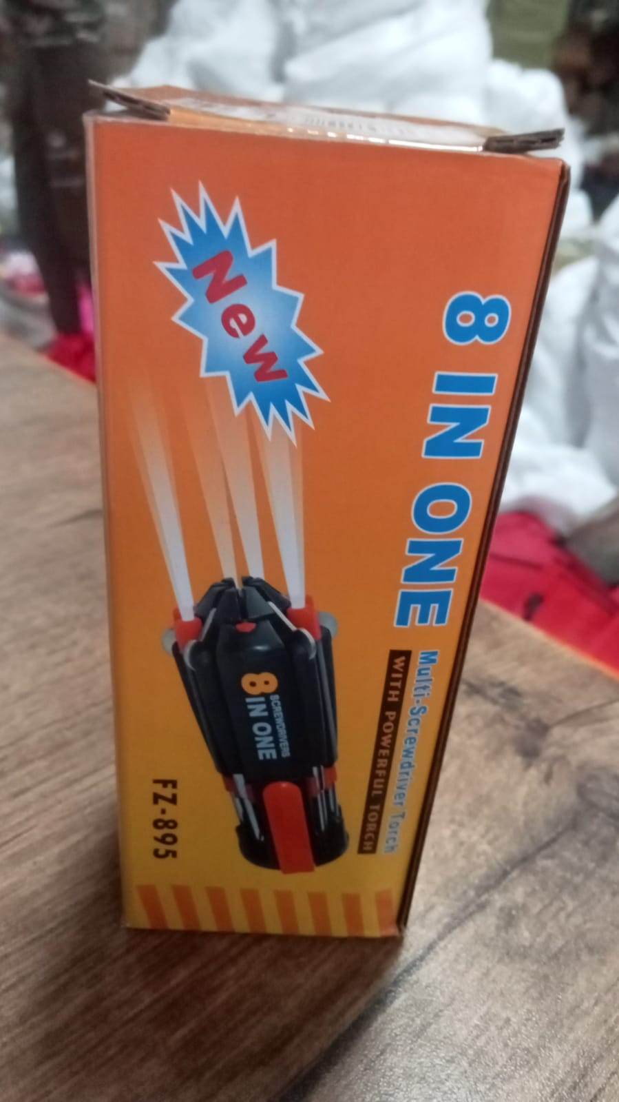 8 in 1 Multi-Function Screwdriver Kit with LED Portable Torch - infinityexculsivestore.com