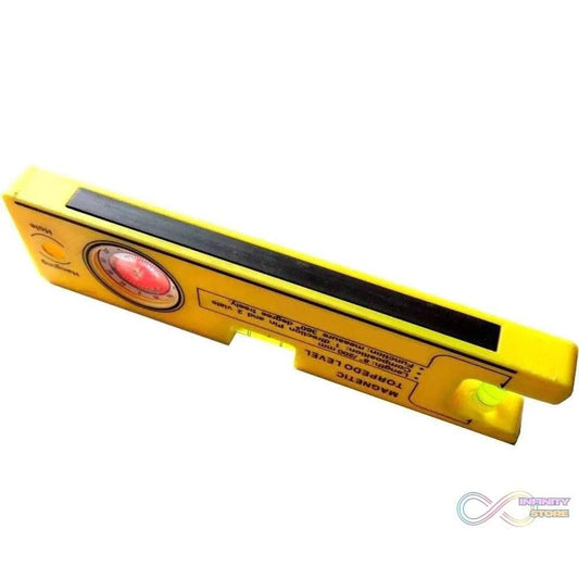 8-inch Magnetic Torpedo Level with 1 Direction Pin, 2 Vials and 360 Degree View - infinityexculsivestore.com
