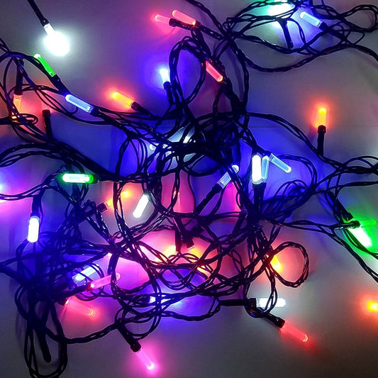 8334 Festival 3 Meter Festival Decoration LED String Light, Diwali Light for Indoor and Outdoor Uses in All Occasion Birthday Multi Colour Light  (3Mtr) - infinityexculsivestore.com