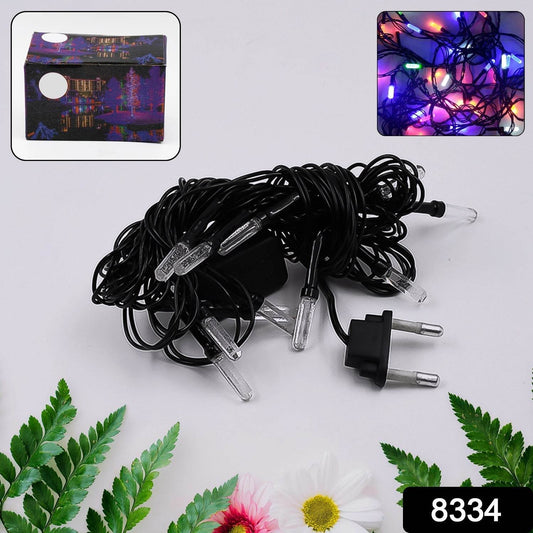 8334 Festival 3 Meter Festival Decoration LED String Light, Diwali Light for Indoor and Outdoor Uses in All Occasion Birthday Multi Colour Light  (3Mtr) - infinityexculsivestore.com