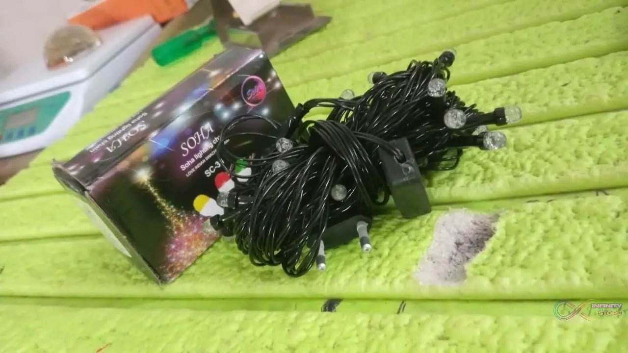 8Mtr Home Decoration Diwali & Wedding LED Christmas String Light (30L 8 Mtr) - infinityexculsivestore.com
