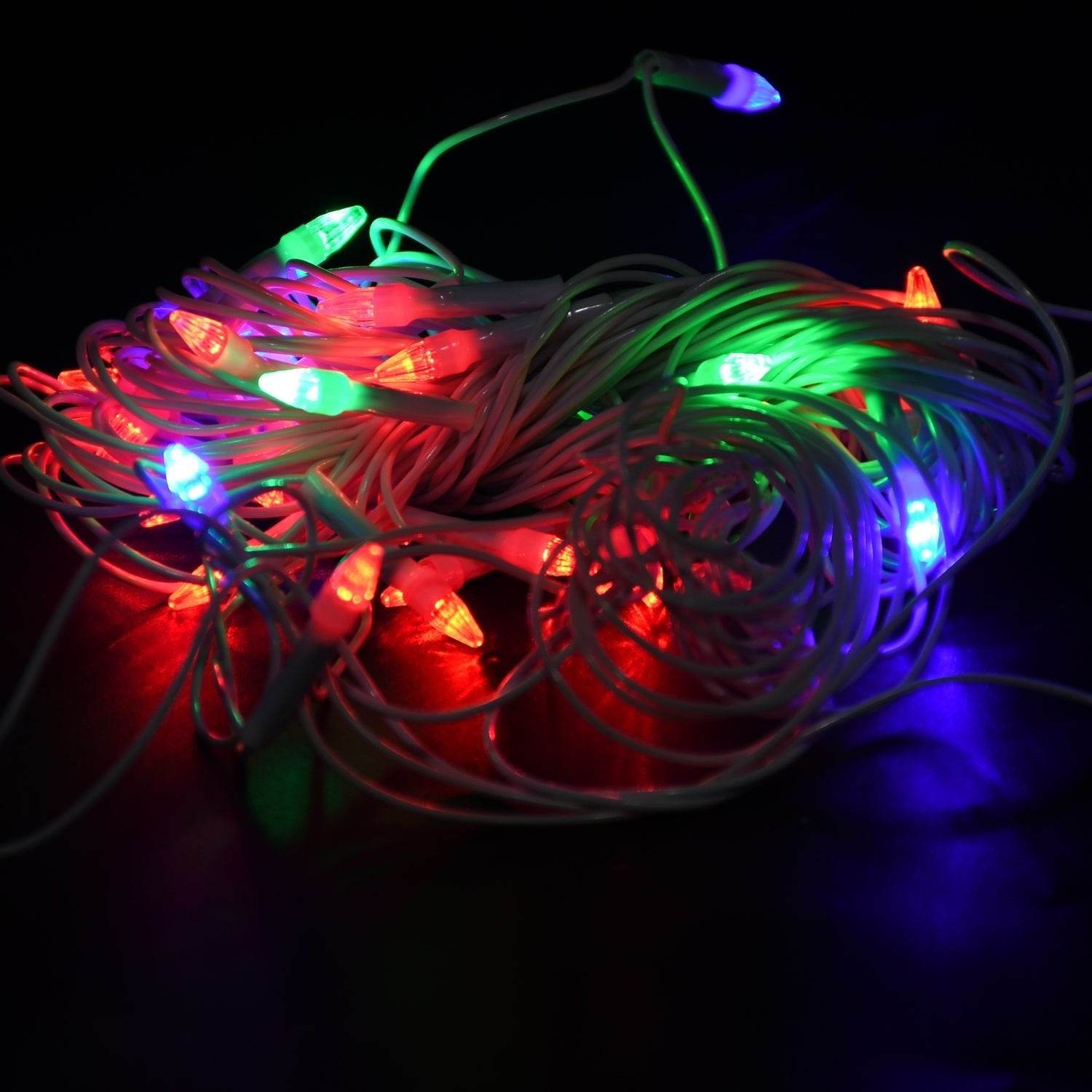 8Mtr Home Decoration Diwali & Wedding LED Christmas String Light Indoor and Outdoor Light (28L 8mtr) - infinityexculsivestore.com