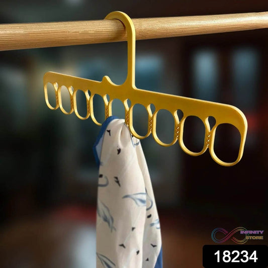 9-Hole Clothes Hangers Organizer Multifunction Hanger (1 Pc) - infinityexculsivestore.com