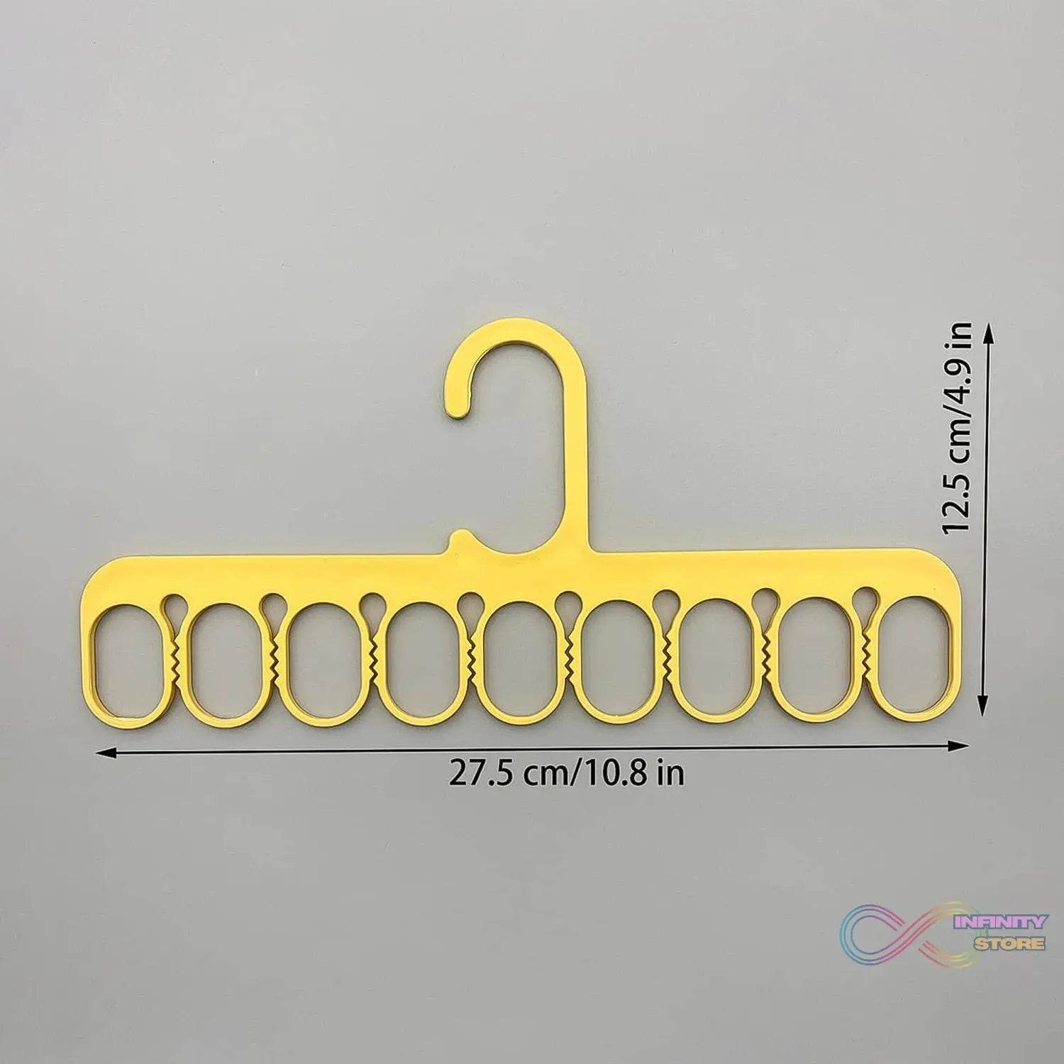 9-Hole Clothes Hangers Organizer Multifunction Hanger (1 Pc) - infinityexculsivestore.com