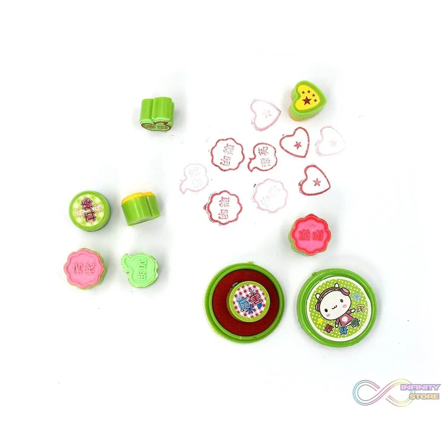 9 Pc Stamp Set for Kids, Play & Fun - infinityexculsivestore.com