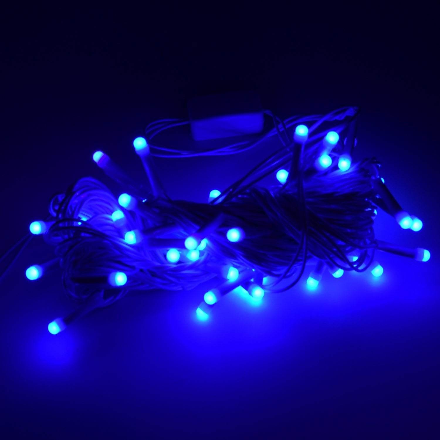 9MTR HOME DECORATION DIWALI & WEDDING LED CHRISTMAS STRING LIGHT INDOOR AND OUTDOOR LIGHT ,FESTIVAL DECORATION LED STRING LIGHT, ONE COLOR LIGHT ( 9 MTR Blue Color) - infinityexculsivestore.com