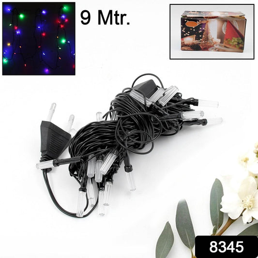 9Mtr Home Decoration Diwali & Wedding LED Christmas String Light Indoor and Outdoor Light ,Festival Decoration Led String Light, Multi-Color Light (36L 9 Mtr) - infinityexculsivestore.com