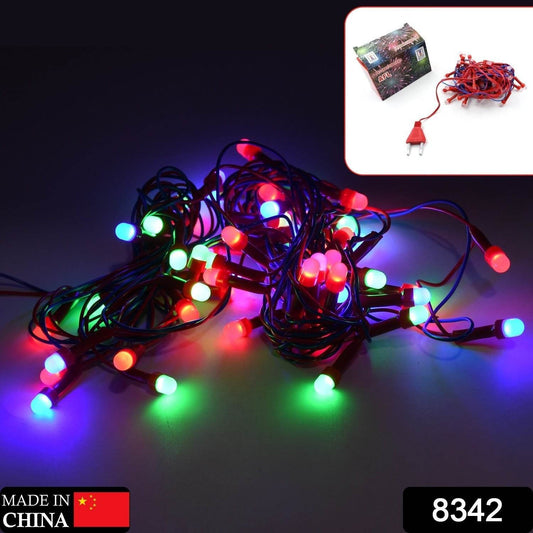9Mtr Home Decoration Diwali & Wedding LED Christmas String Light Indoor and Outdoor Light ,Festival Decoration Led String Light, Multi-Color Light 8MM (90L 9 Mtr) - infinityexculsivestore.com