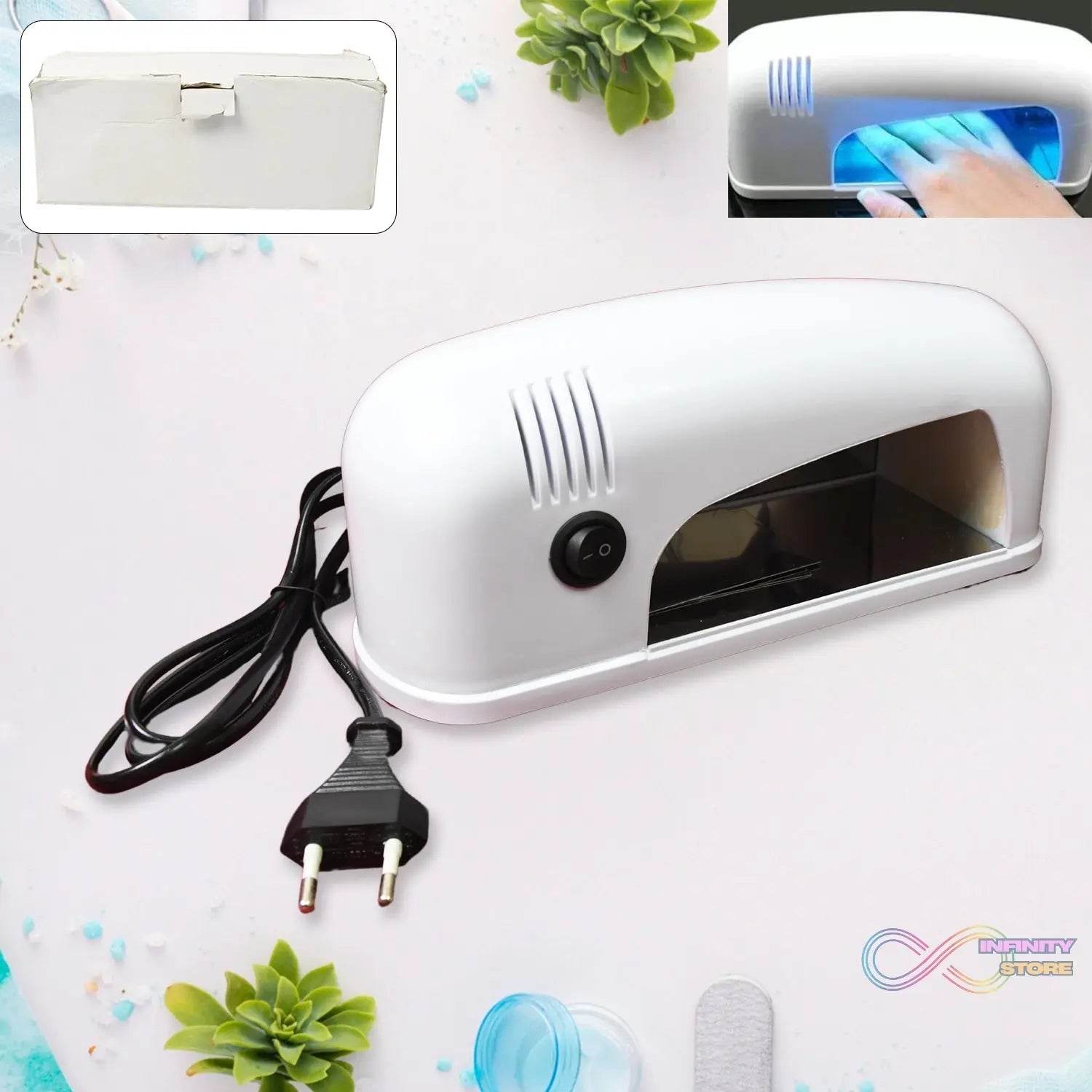 9W LED UV Lamp Nail Dryer Gel Nail Lamp Nail Curing Lamp (1 Pc) - infinityexculsivestore.com