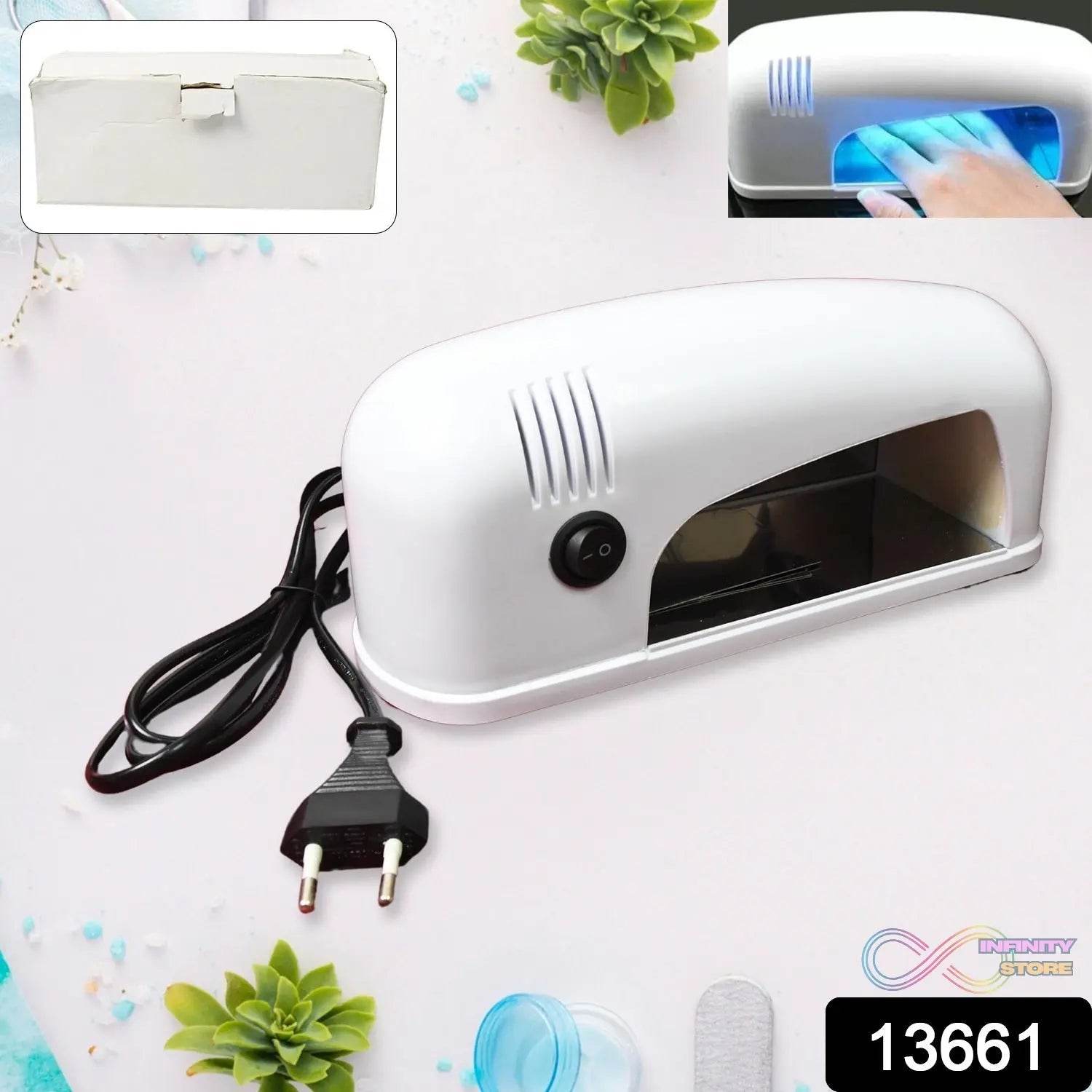 9W LED UV Lamp Nail Dryer Gel Nail Lamp Nail Curing Lamp (1 Pc) - infinityexculsivestore.com