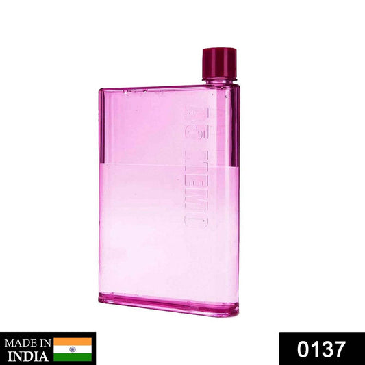 A5 Size Notebook Plastic Bottle (Any Color) - infinityexculsivestore.com